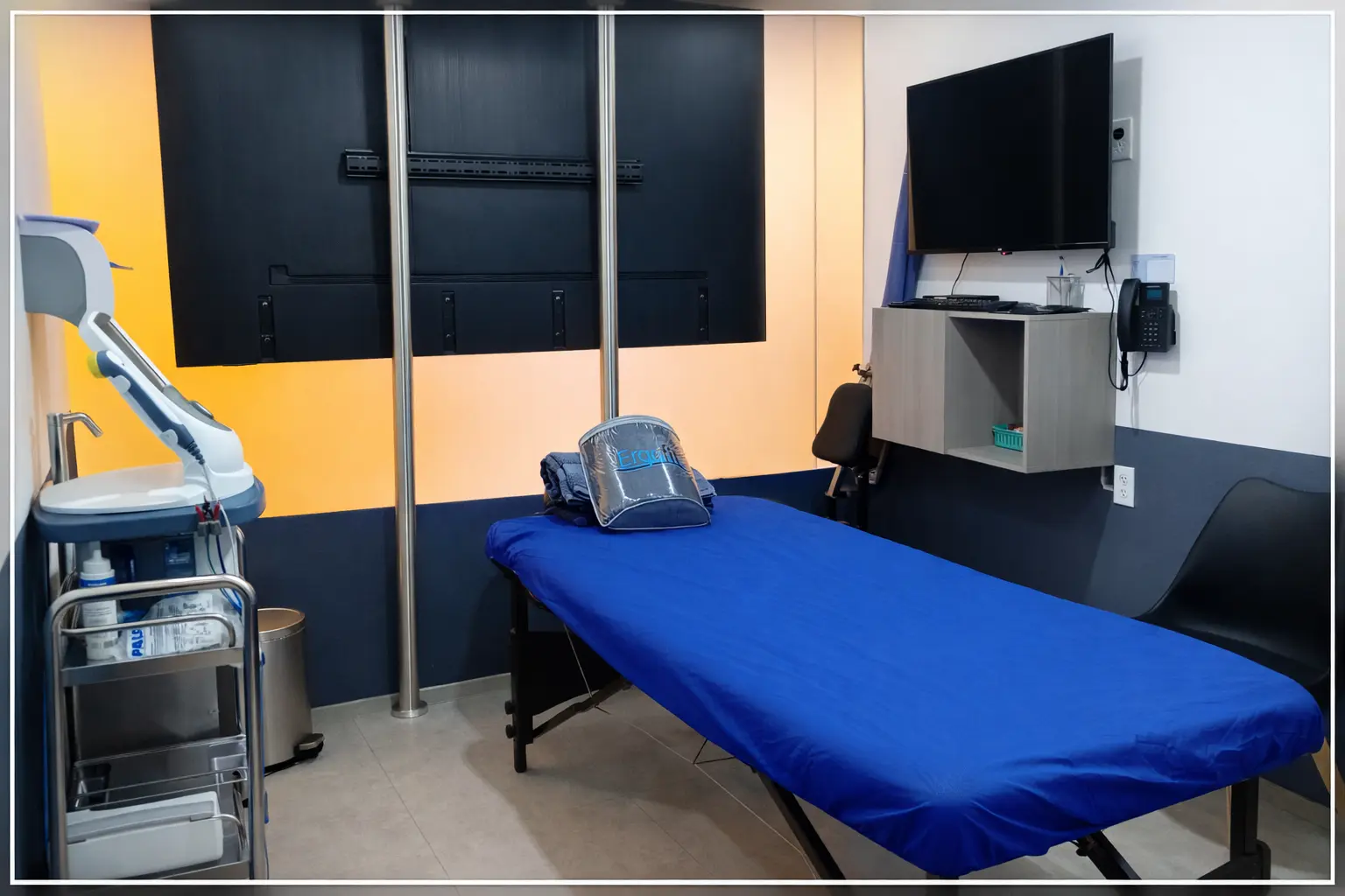 Área de fisioterapia Dolorfin Querétaro