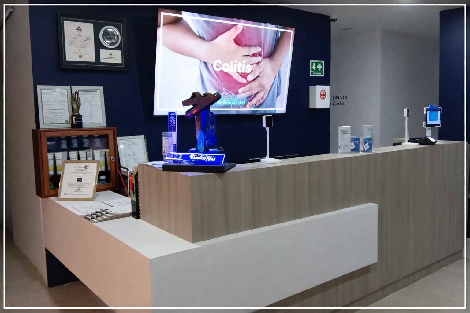 Recepción Dolorfin Querétaro